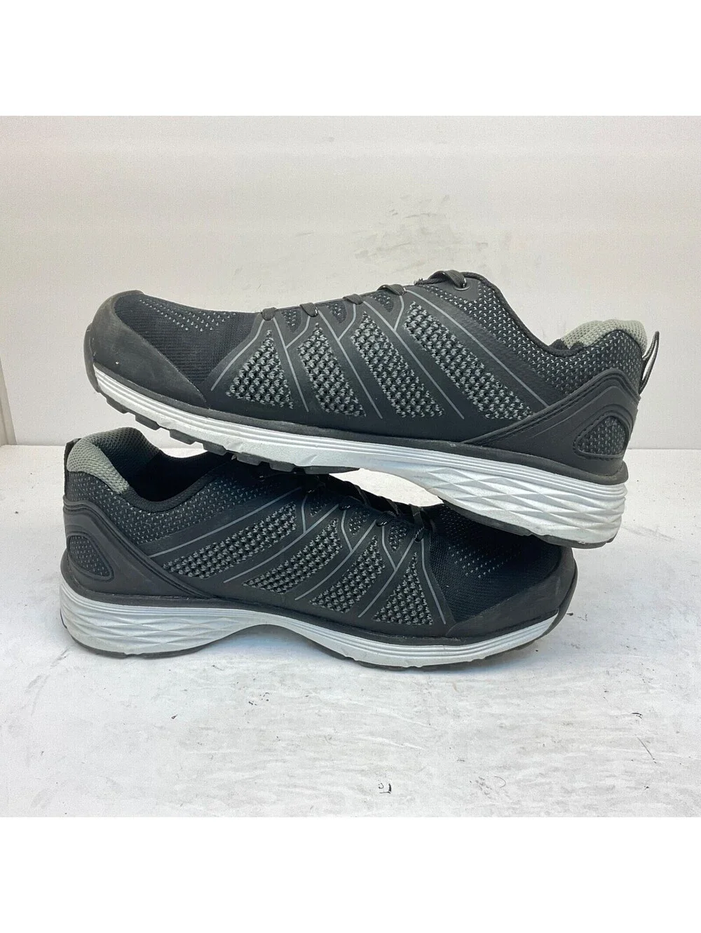HELLY HANSEN Men's Aluminum Toe Comp Plate Knit Work Shoes HHS194003 Black 9.5M